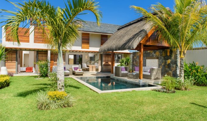 Mauritius villa rentals Grand Bay private pool and private beach access