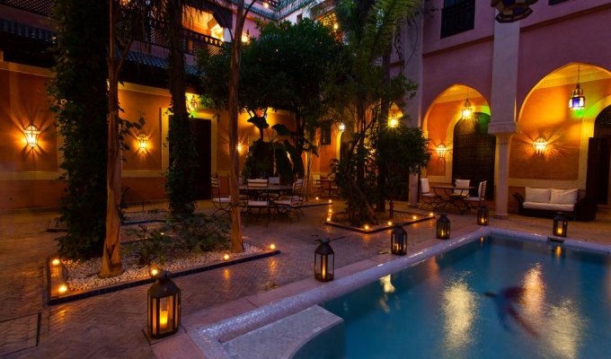 Room of luxury Riad in Marrakech 