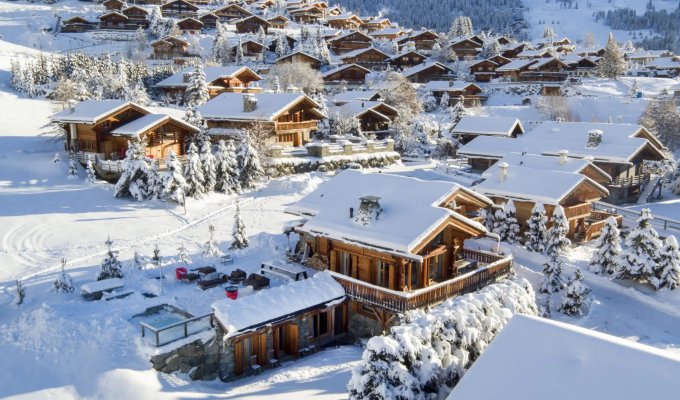 Luxury Cottage rental near the famous ski resort Verbier in Valais canton in Switzerland