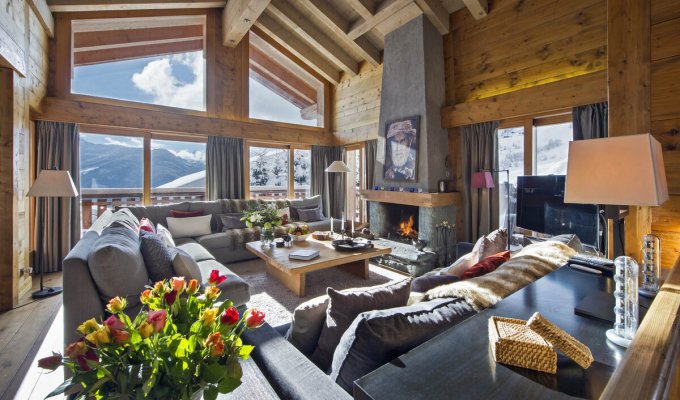 Luxury Cottage rental near the famous ski resort Verbier in Valais canton in Switzerland