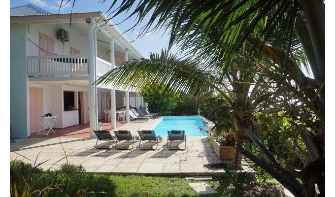 Saint Francois villa rental in Guadeloupe with private pool and sea view