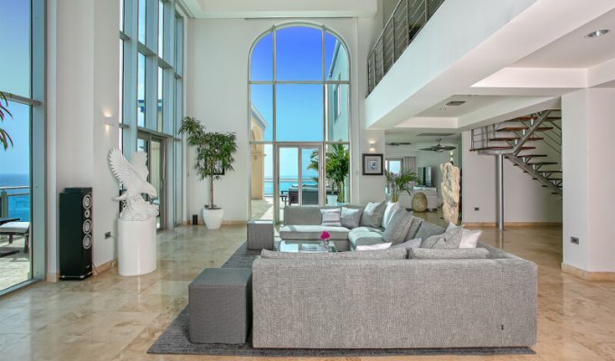 Sint Maarten Cupecoy Penthouse rentals with pool Ocean view