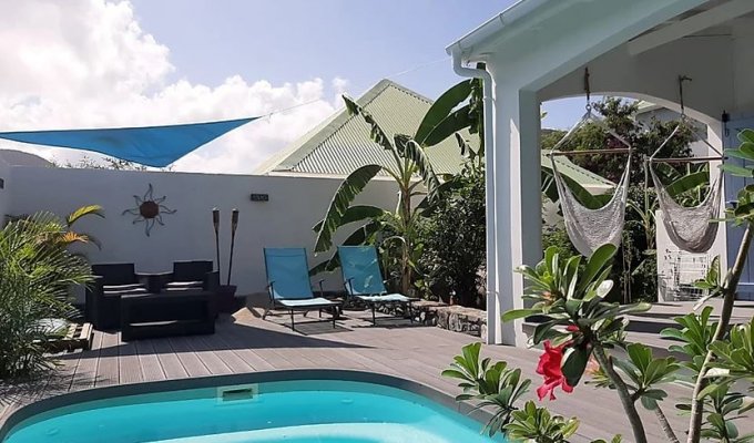 Charming Villa vacation rental with private pool near Orient beach