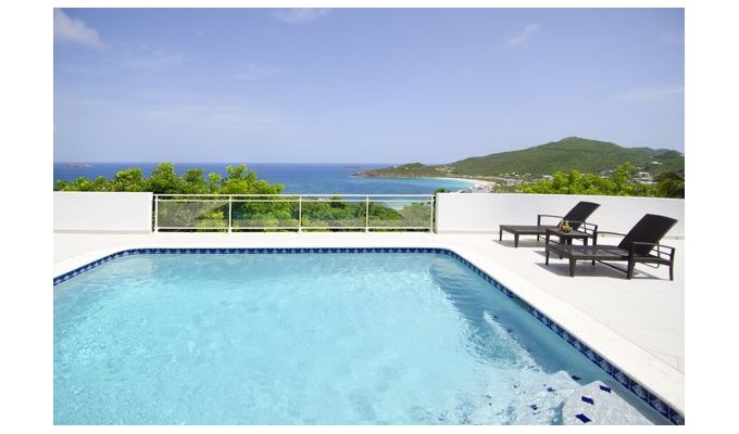 ST MAARTEN - Luxury ocean view villa rental with pool - Tamarind Hill - Netherlands Antilles - Caribbean - DWI