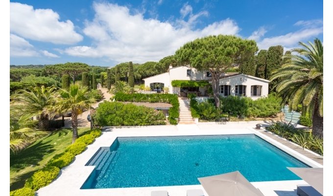 Saint Tropez Luxury villa rentals in Ramatuelle 5 mins from Pampelonne beaches Club 55