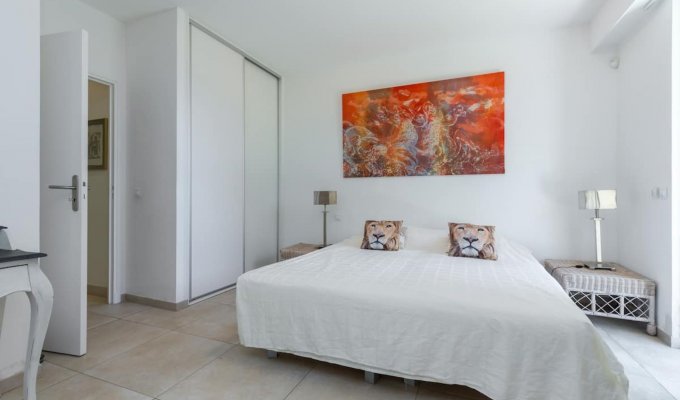 French Riviera Villa Rental in Juan Les Pins beach 5 mins walking, private pool