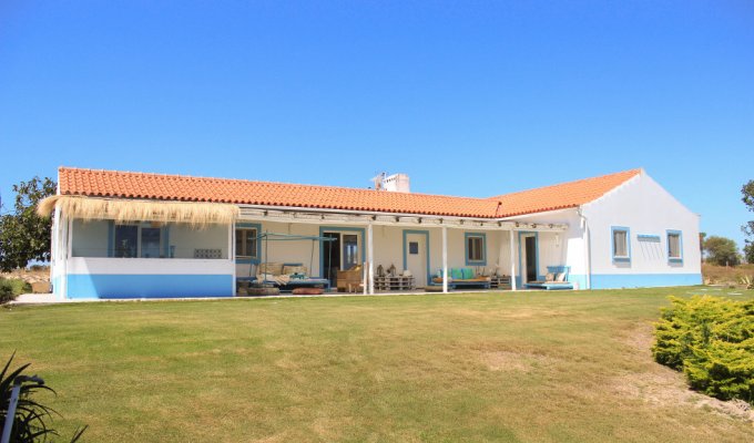 Comporta Portugal Villa Holiday Rental near the fishermen village of Carrasqueira, Lisbon Coast