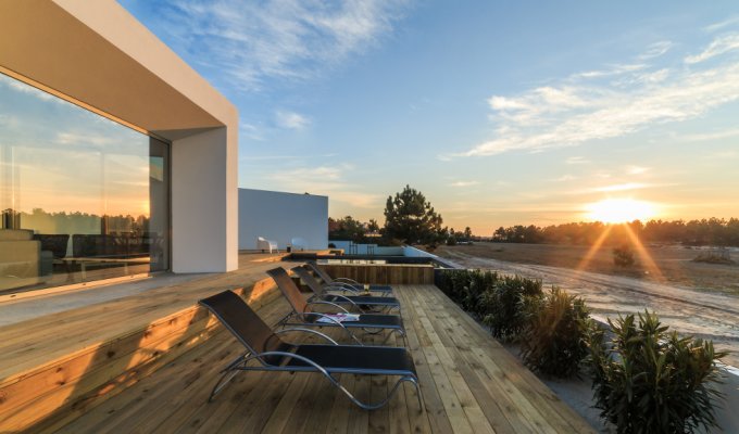 Comporta Portugal Villa Holiday Rental with a pristine pine forest view close to Praia de Carvalhal, Lisbon Coast