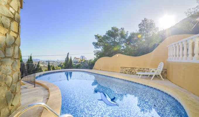 Villa to rent in Calpe private pool Alicante (Costa Blanca)
