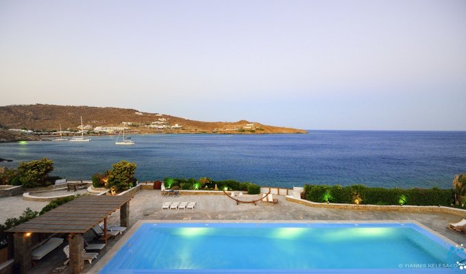 Mykonos Luxury villa vacation rentals with private pool beachfront