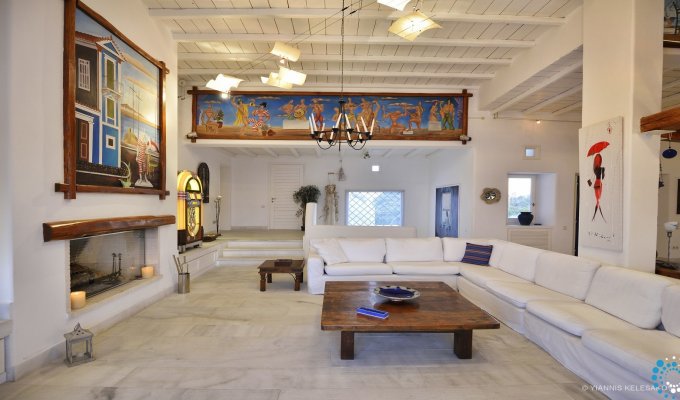 Mykonos Luxury villa vacation rentals with private pool beachfront