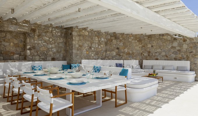 Greece Mykonos seaview villa vacation rentals private pool