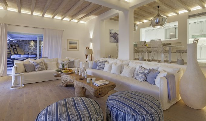 Greece Mykonos seaview villa vacation rentals private pool