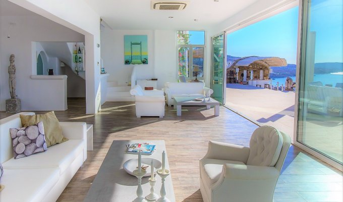 Greece Mykonos seaview villa vacation rentals private pool