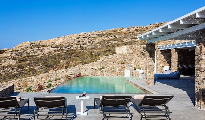 Greece Mykonos Seaview Villa Vacation rentals private pool 