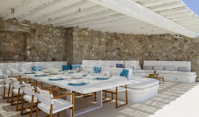 Greece Mykonos Seaview Villa Vacation rentals with private pool 