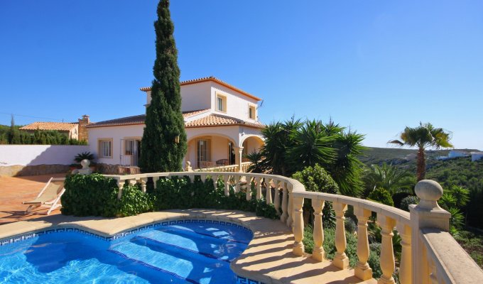 BENITACHELL Rental villa private pool Alicante (Costa Blanca)