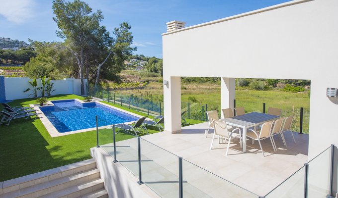 MORAIRA Rental villa private pool Alicante (Costa Blanca)