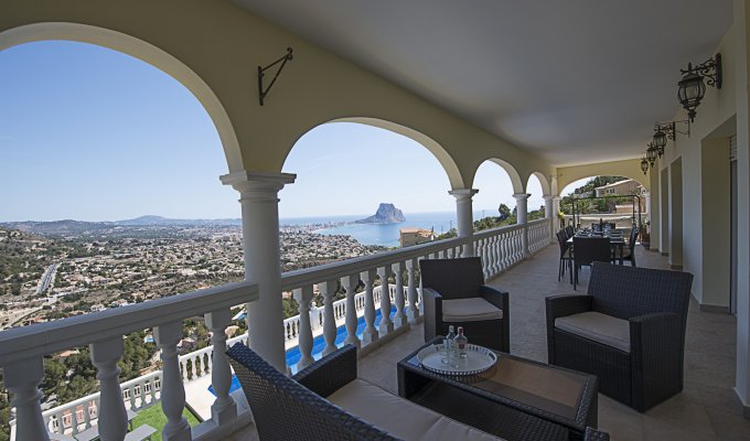 CALPE  Villa rental private pool Alicante Costa Blanca