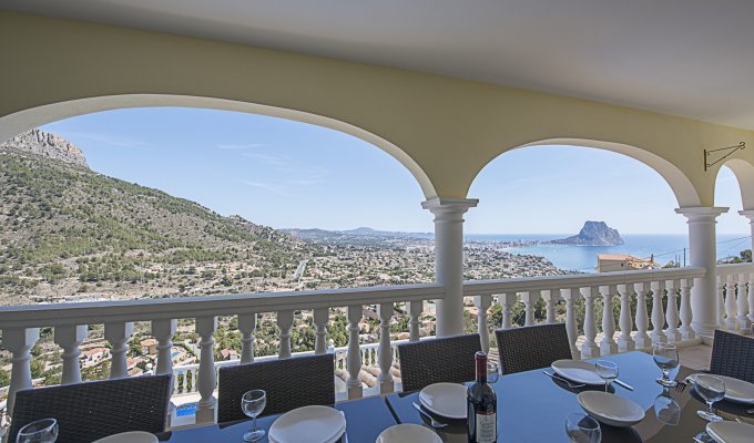 CALPE  Villa rental private pool Alicante Costa Blanca