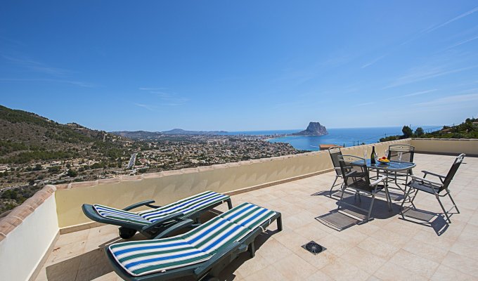 CALPE  Villa rental private pool Alicante Costa Blanca