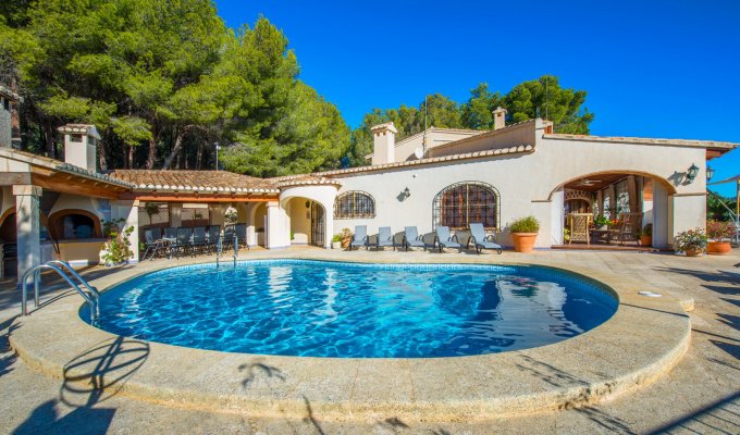 CALPE Rental villa private pool Alicante Costa Blanca