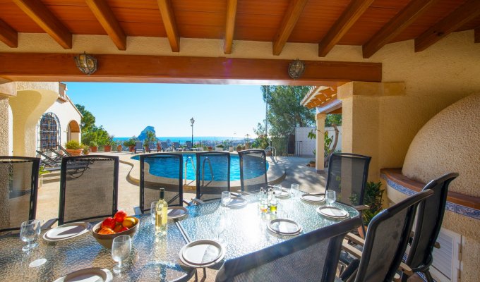 CALPE Rental villa private pool Alicante Costa Blanca