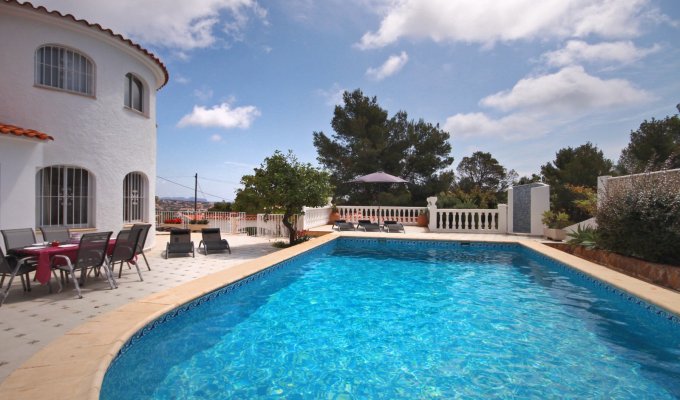 CALPE Rental villa private pool Alicante Costa Blanca