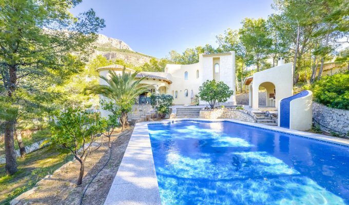 ALTEA LA VELLA Villa rentals private pool Alicante Costa Blanca