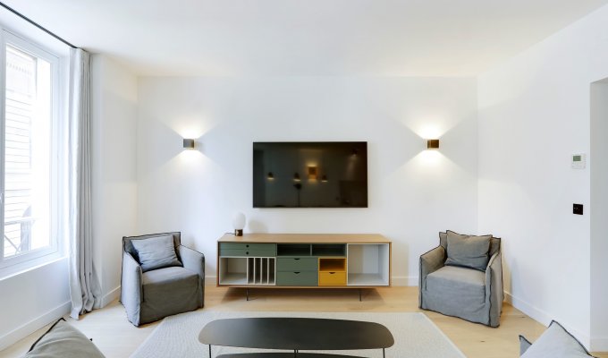 Paris Quartier Latin Notre Dame Short Term Luxury Apartment Rental view of Jardin du Luxembourg