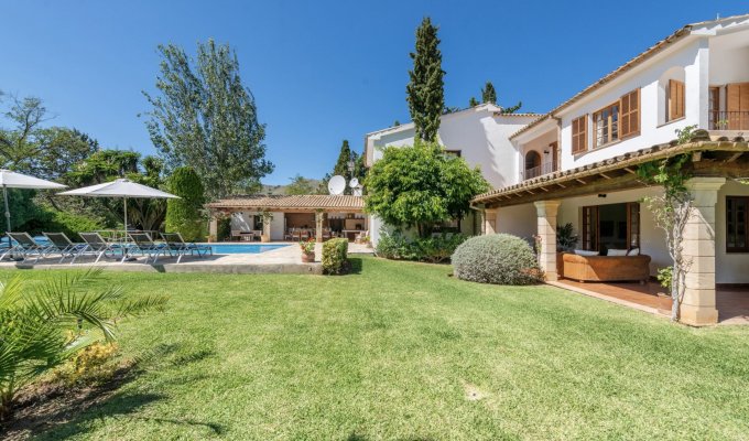 Majorca Luxury villa rental with heated swimming pool and 500m from the bay,Port Pollensa (Balearic Islands)