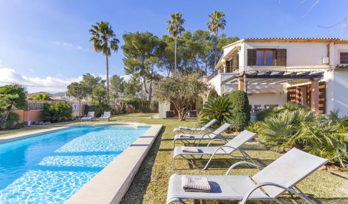 Majorca Luxury villa rental with heated pool and is 700m from the beach,Port Pollensa (Balearic Islands)