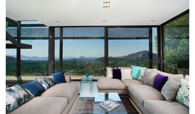 Balearic Islands Mallorca Pollensa  luxury villa rental private swimming pool Seaview