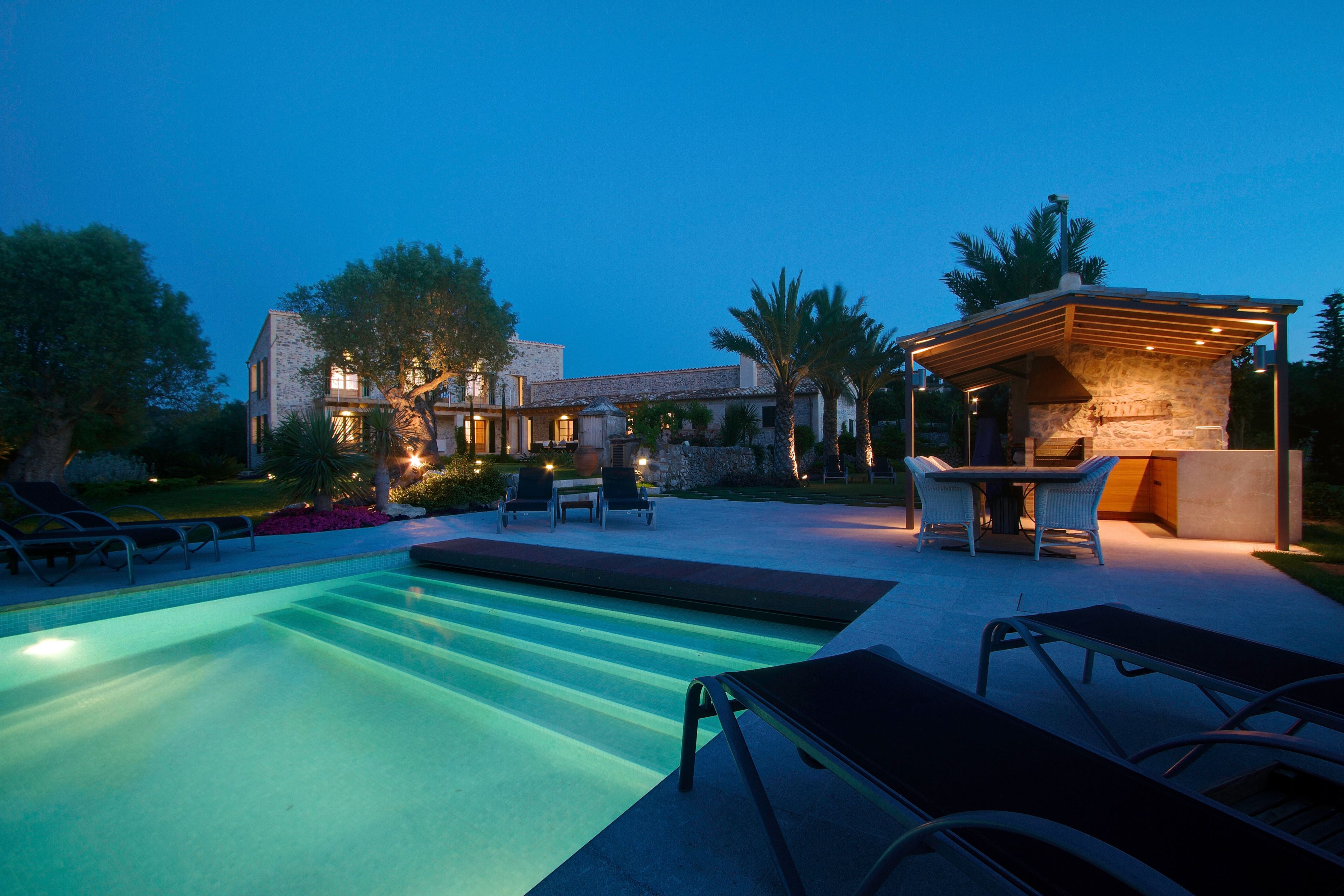Mallorca Luxury villa rental with heated swimming pool and view of[....]