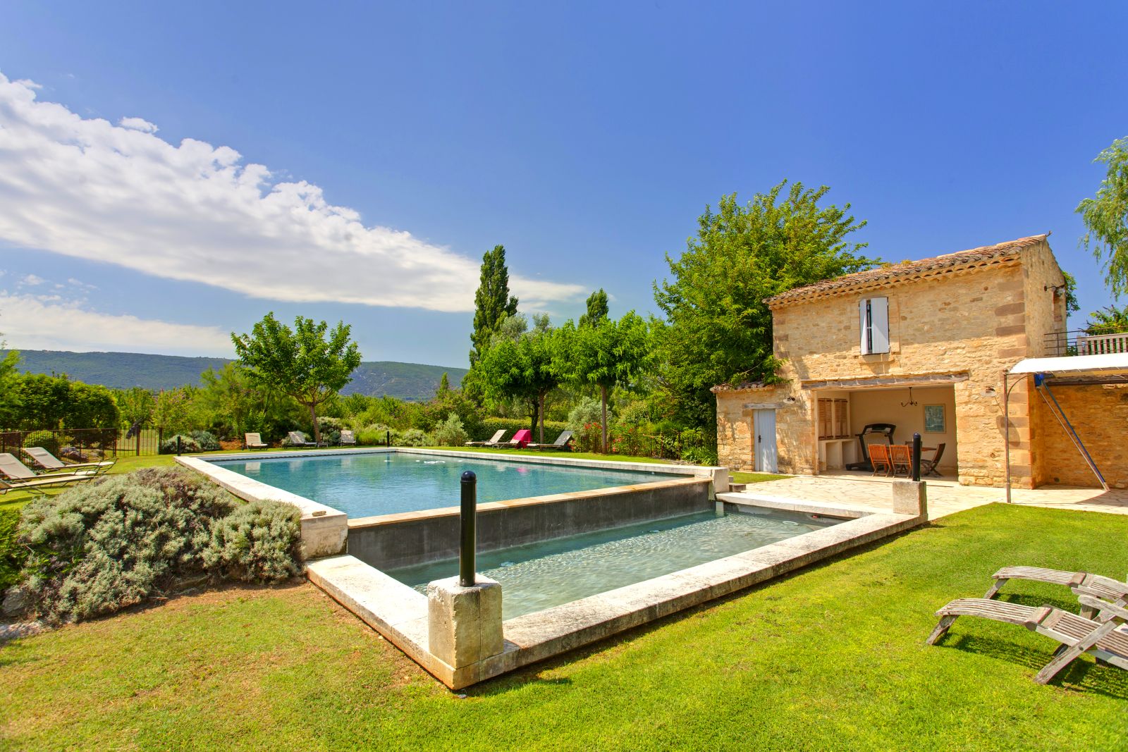 Provence Luberon luxury villa rentals with private heated pool