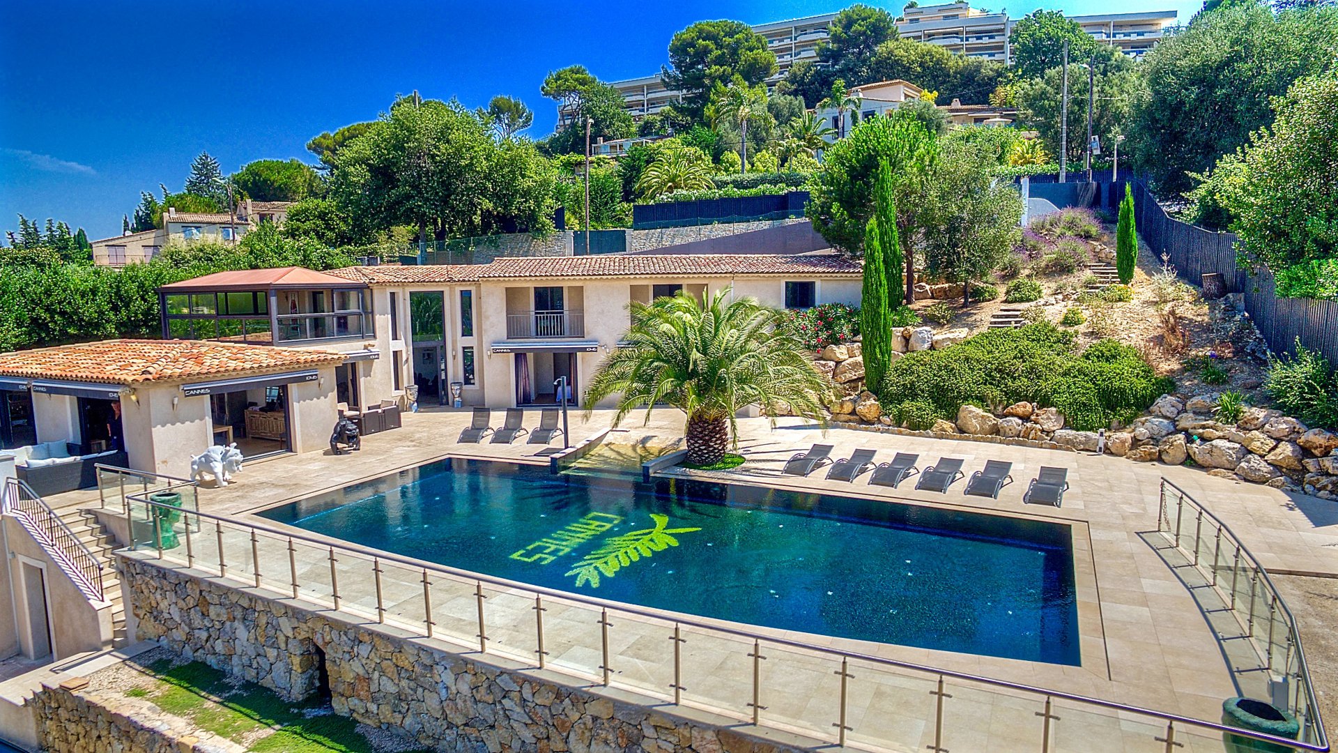Luxury French Riviera Villa Rental Cannes sea view private pool
