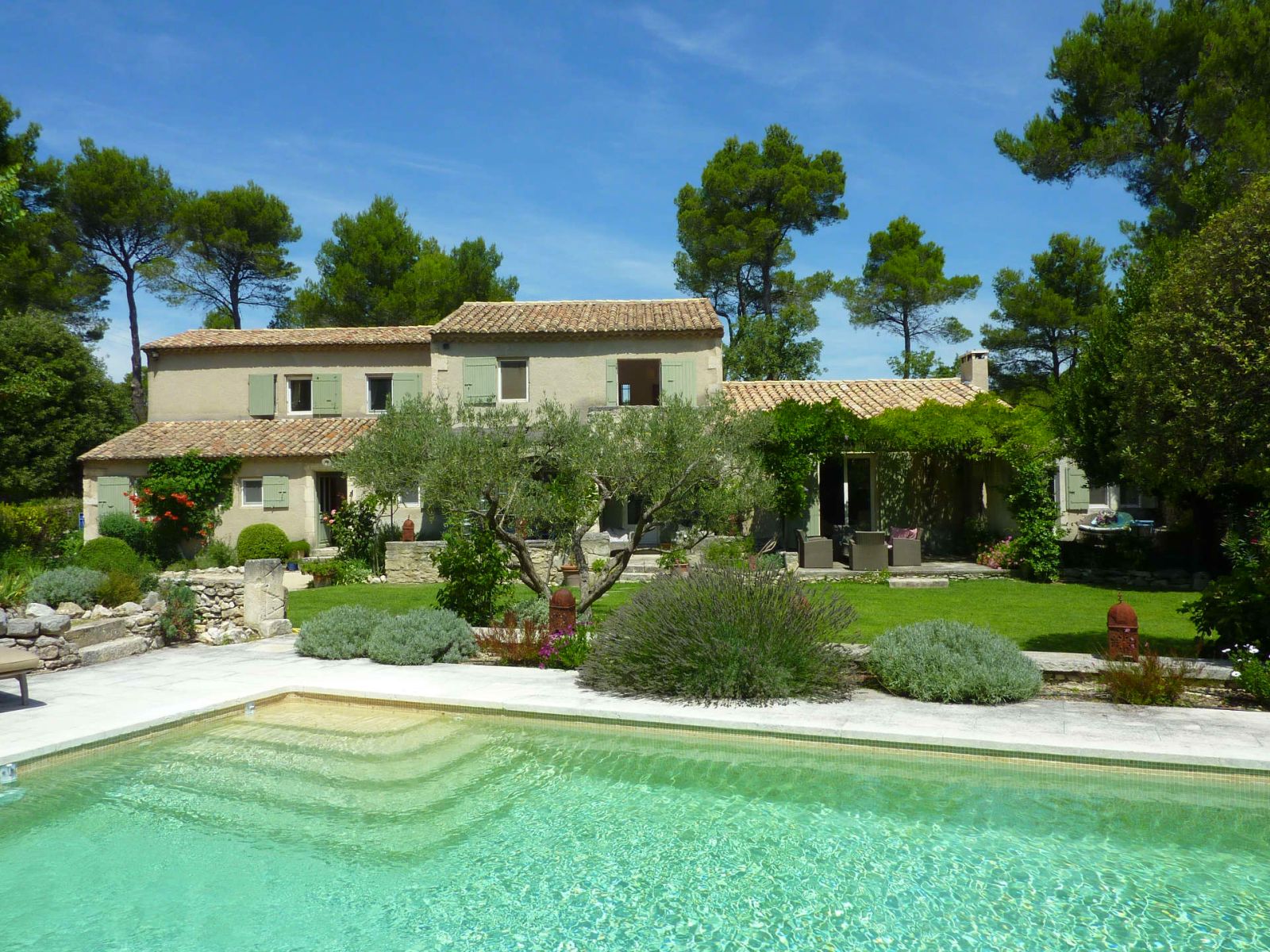 Saint Remy de Provence luxury villa rentals with heated private pool[....]