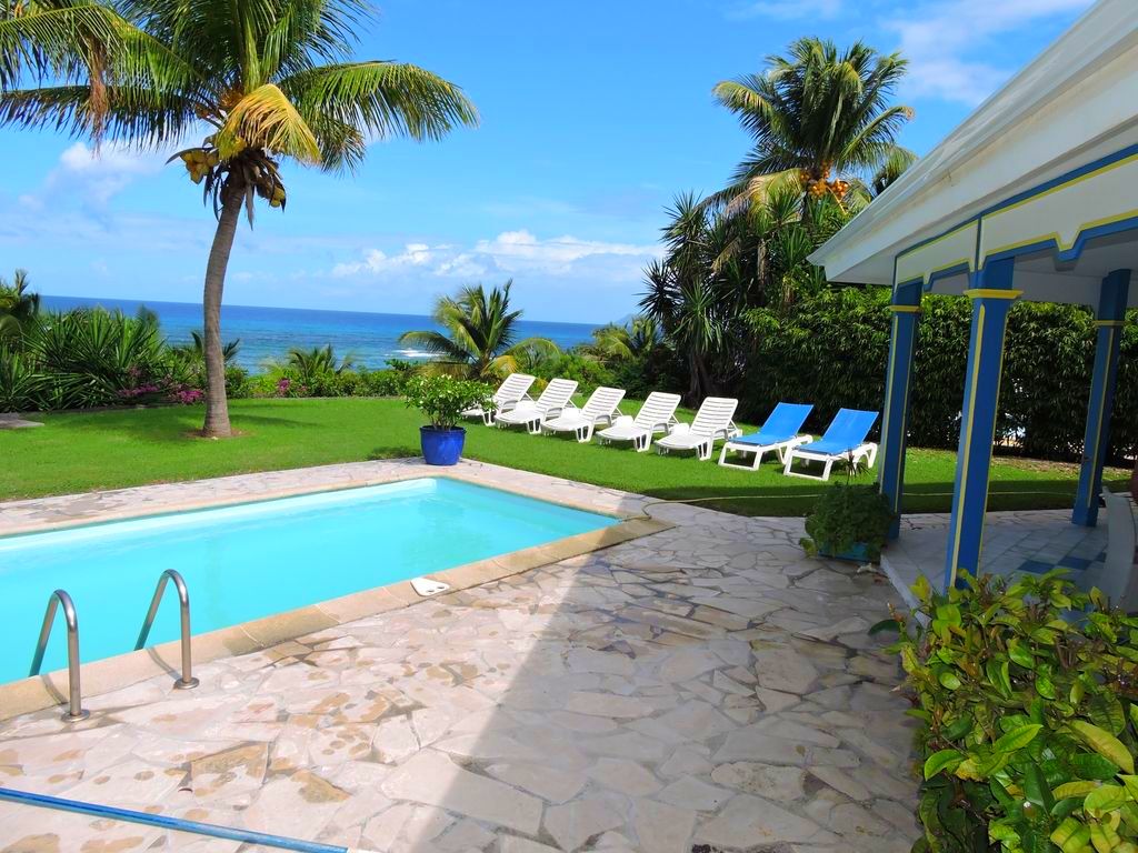 Rental Villa Saint François with swimming pool