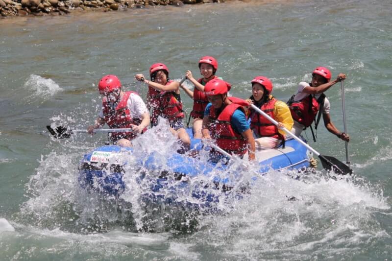 Malaysia Borneo Sabah With Kiulu White Water Rafting