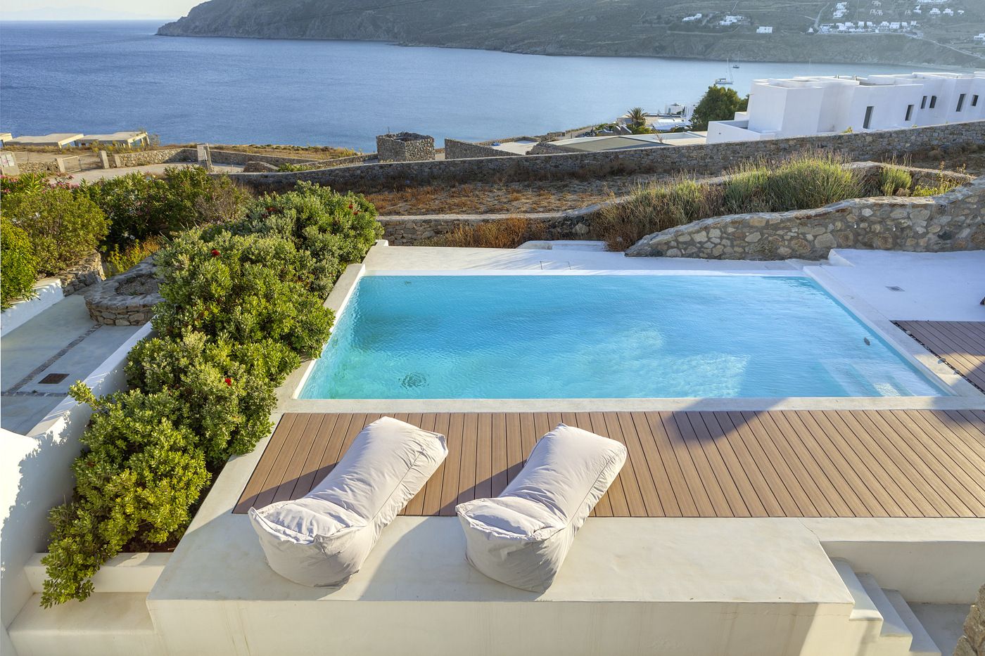villa with private pool greece