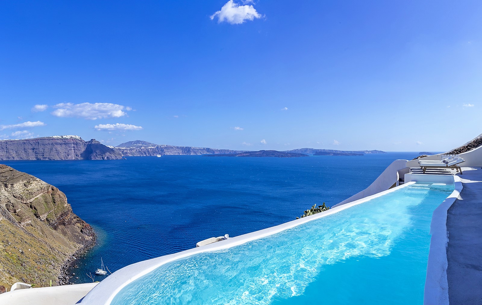 Greece Santorini Luxury Villa Vacation rentals pool