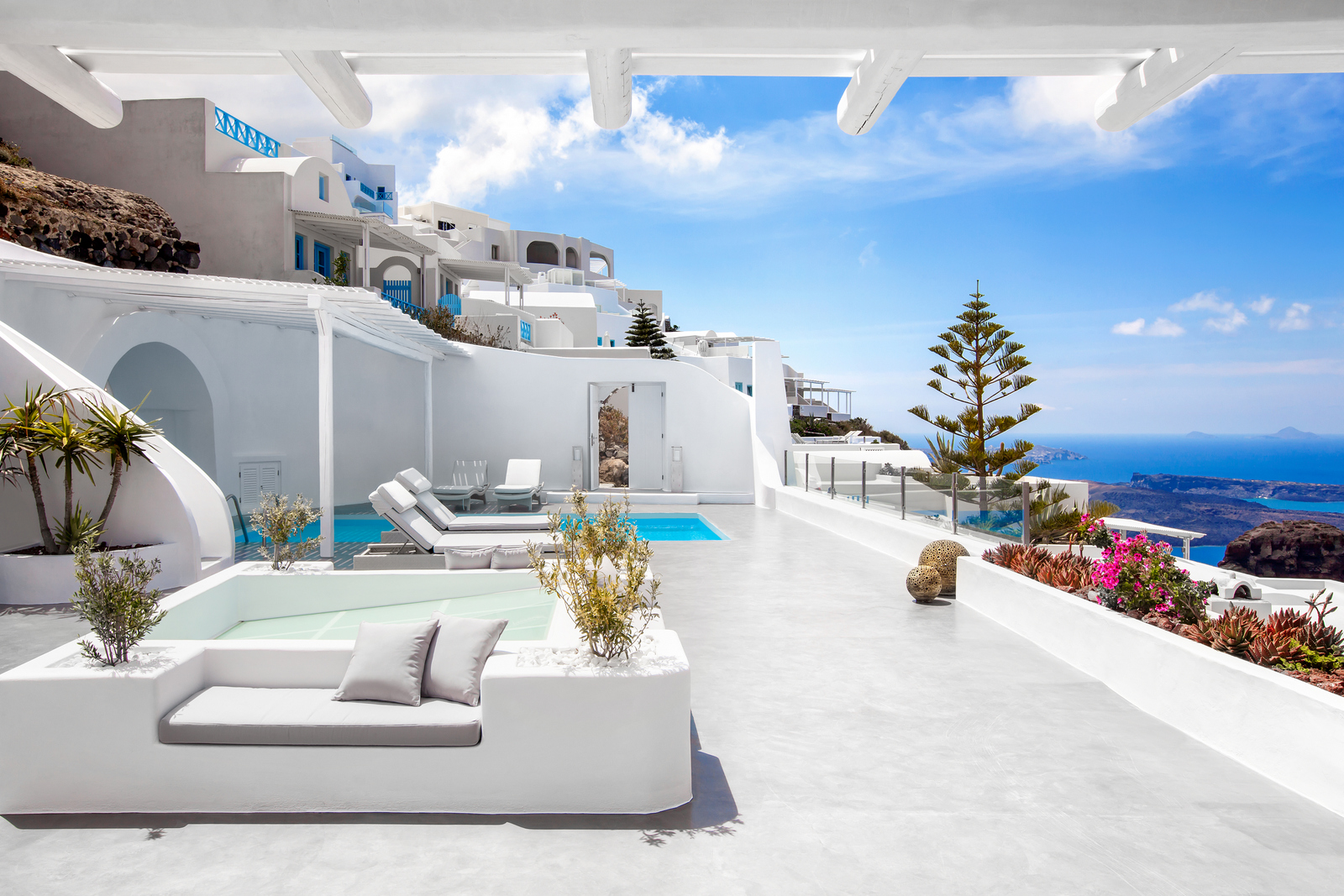 Greece Santorini Luxury Villa Vacation rentals pool