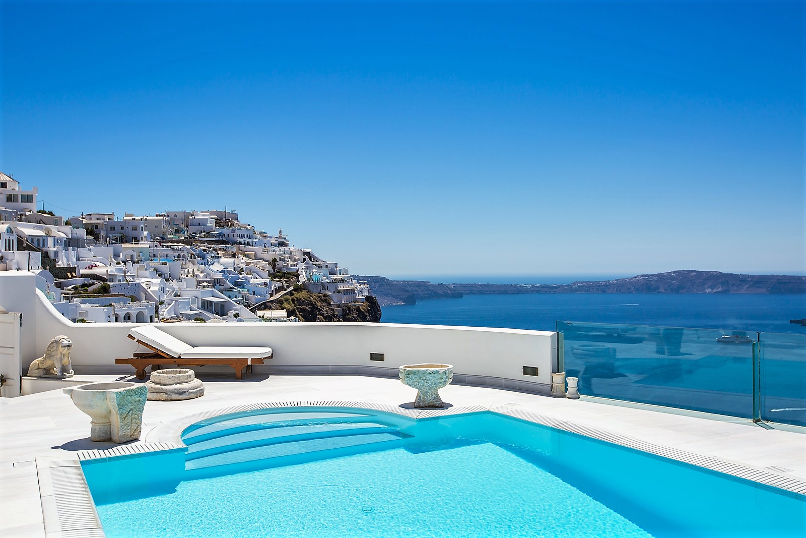 Greece Santorini Villa Vacation rentals private pool