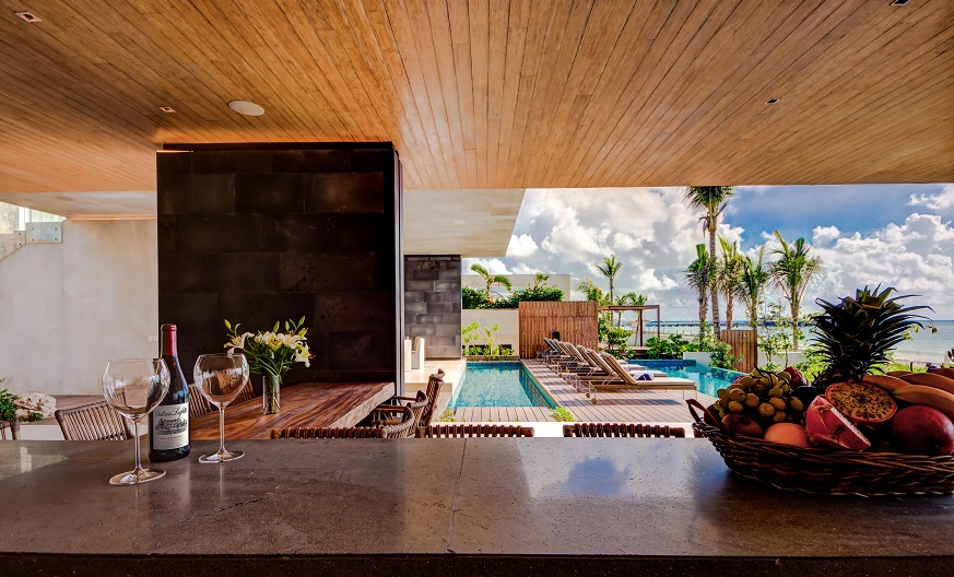 Image showcasing Mayan Riviera - Playa del Carmen villa vacation rentals private pool[....]