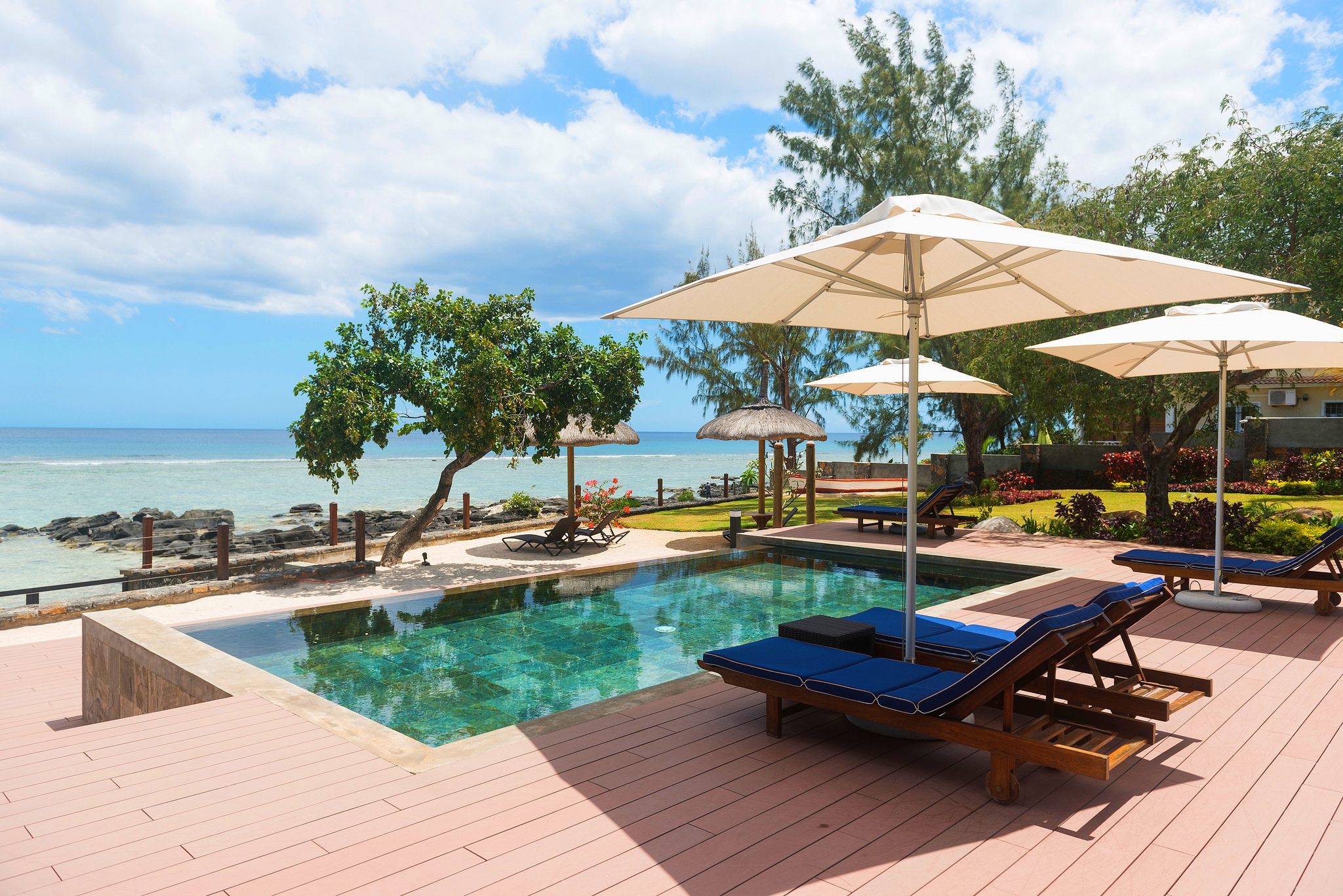 Tamarin Seaview Apartment holiday rentals with pool Mauritius West[....]