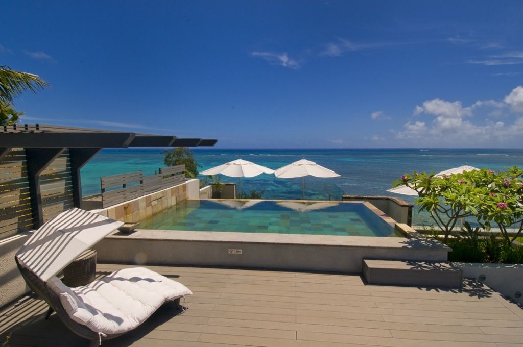 Mauritius Beachfront Apartment Rental in Pereybere with private pool[....]