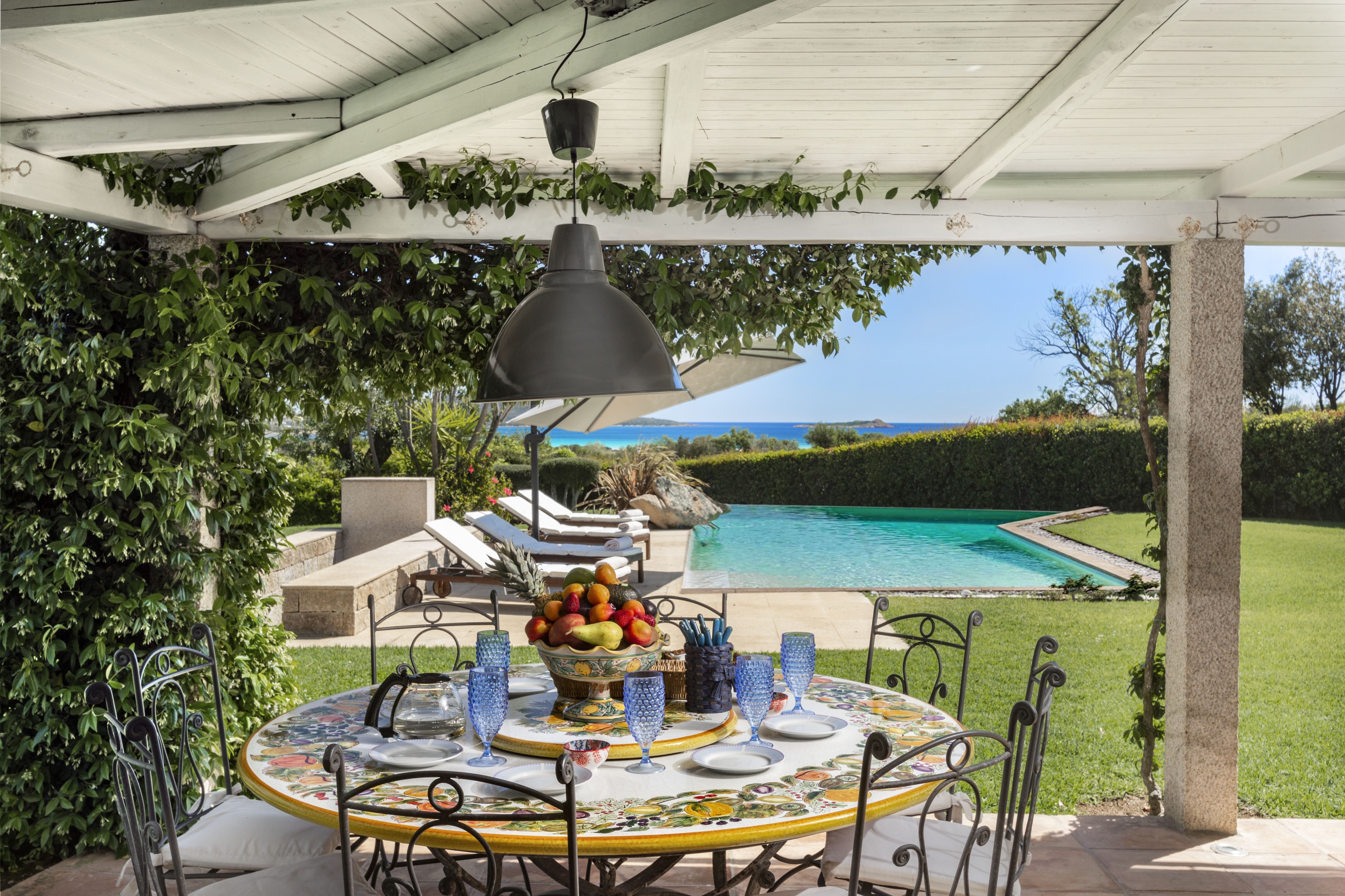 Sardinia Villa Vacation rental with private pool and Staff