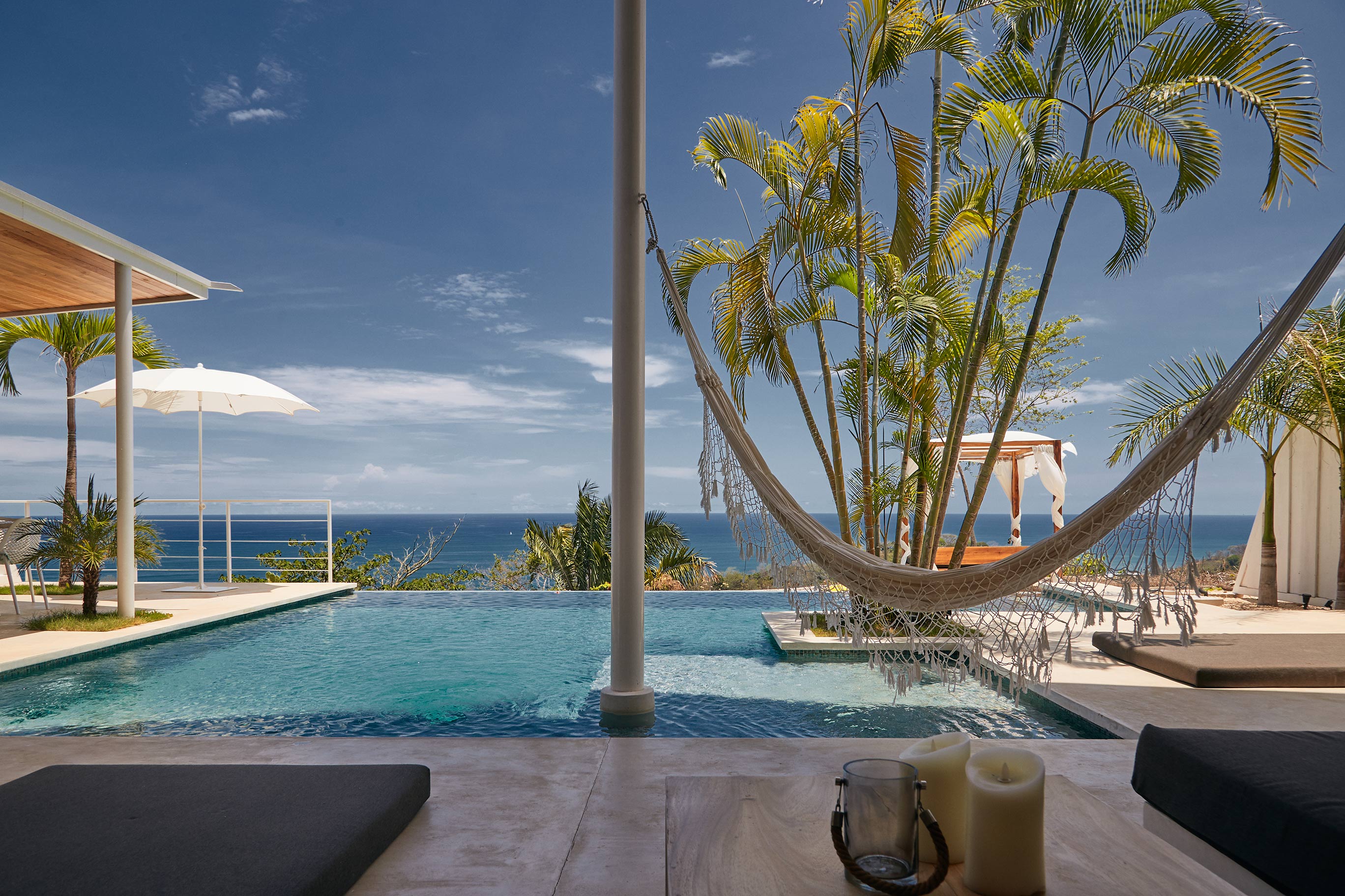 Costa Rica villa vacation rentals Pacific Coast Santa Teresa 3 bedroom