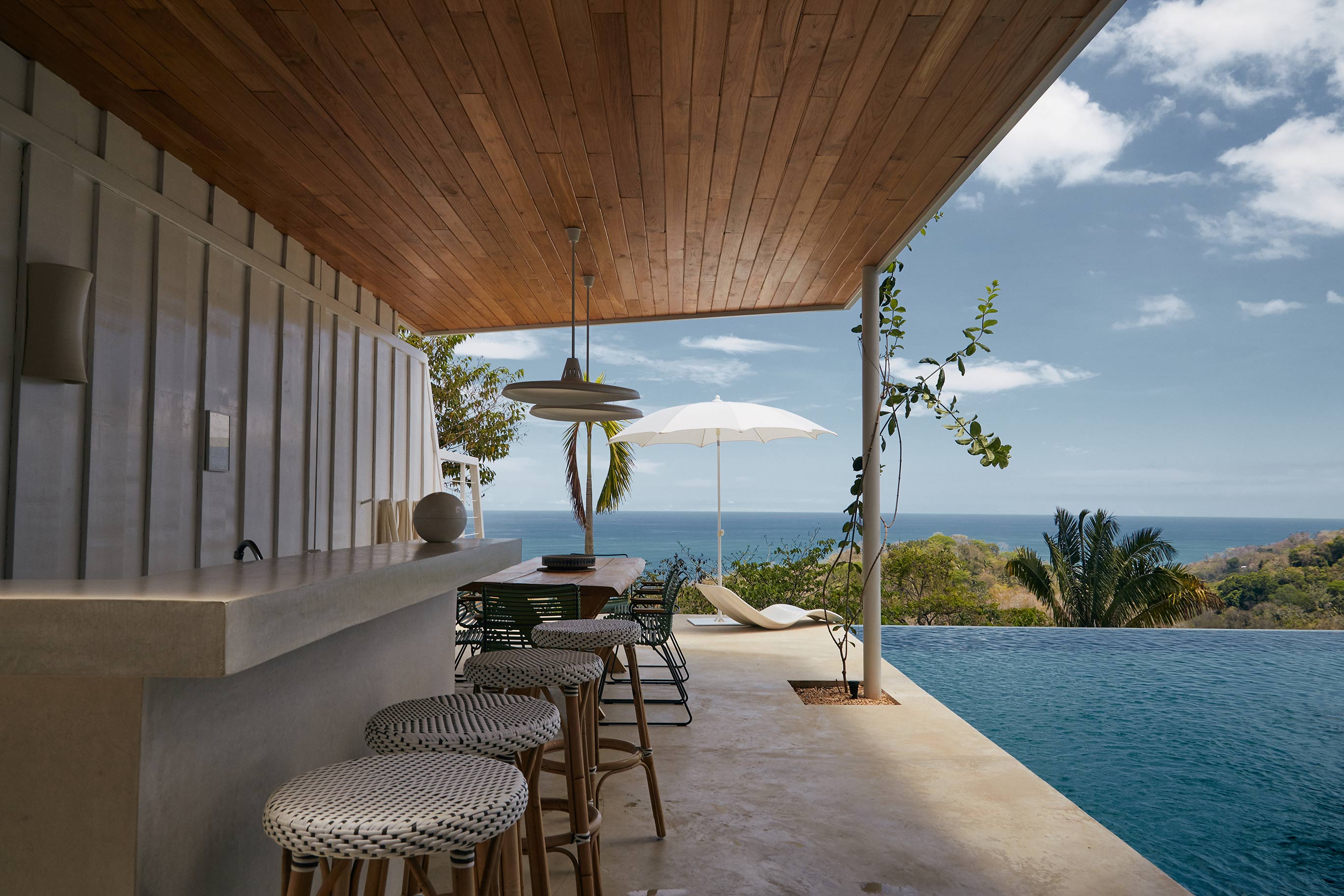 Costa Rica villa vacation rentals Pacific Coast Santa Teresa 3 bedroom