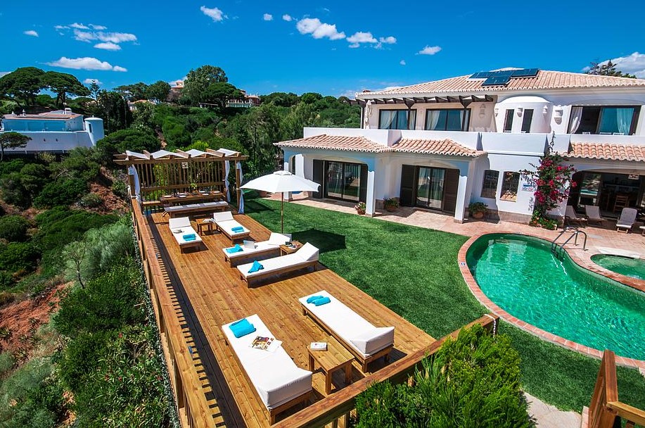 Albufeira Luxury Villa Holiday Rental Beachfront With Heated Pool